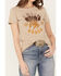 Image #3 - Ariat Women's Rodeo Short Sleeve Graphic Tee, Oatmeal, hi-res