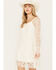 Scully Women's Allover Lace Tier Dress, Ivory, hi-res