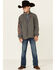 Ariat Boys' Americana Logo 2.0 Zip-Front Softshell Jacket , Charcoal, hi-res
