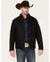 Image #1 - Justin Men's Broken Arrow Matte Quilted Jacket, Black, hi-res
