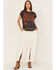 Image #2 - Cleo + Wolf Women's Denali Graphic Tee, Dark Brown, hi-res