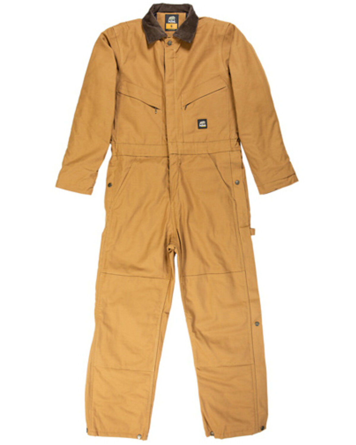 Image #1 - Berne Men's Duck Deluxe Insulated Coveralls - Tall, , hi-res