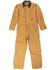 Berne Men's Duck Deluxe Insulated Coveralls - Tall, Brown, hi-res