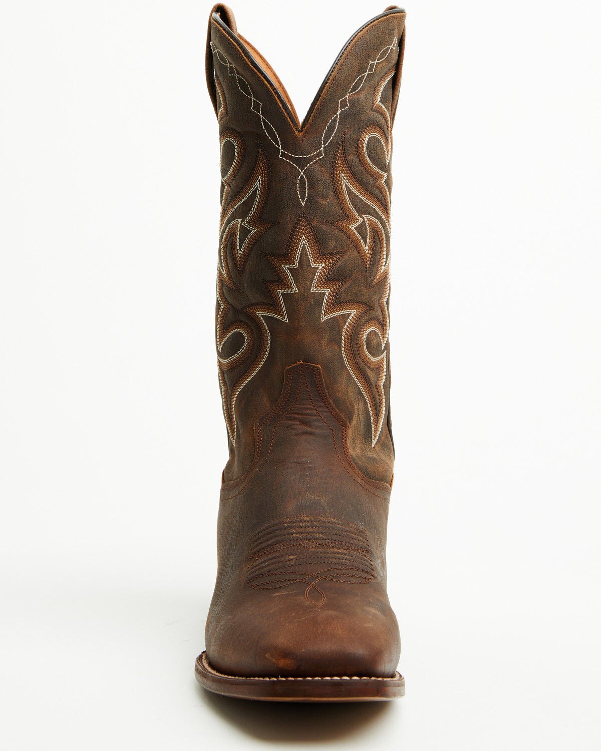Image #4 - Dan Post Men's Remington Tall Western Boots - Square Toe, Brown, hi-res