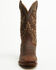 Image #4 - Dan Post Men's Remington Tall Western Boots - Square Toe, Brown, hi-res