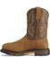 Image #3 - Ariat Men's H20 WorkHog® Work Boots - Soft Toe, Aged Bark, hi-res