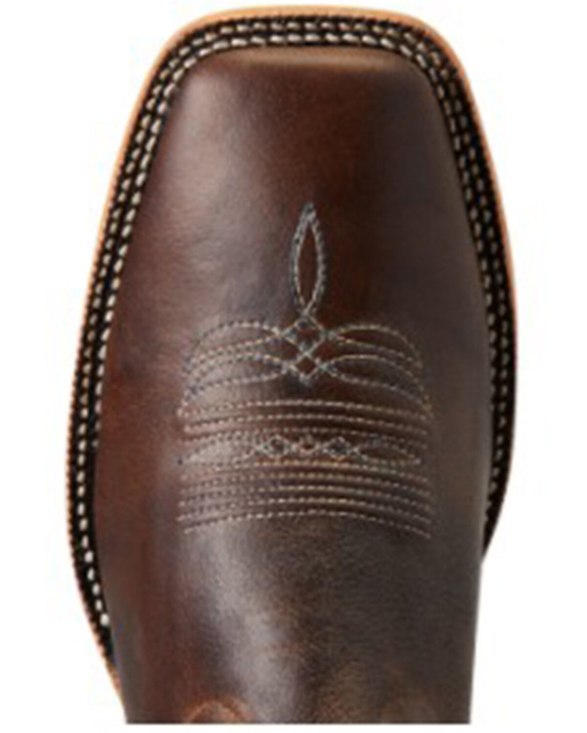 Image #4 - Ariat Men's Cow Camp Leather Western Performance Boot - Broad Square Toe, Brown, hi-res