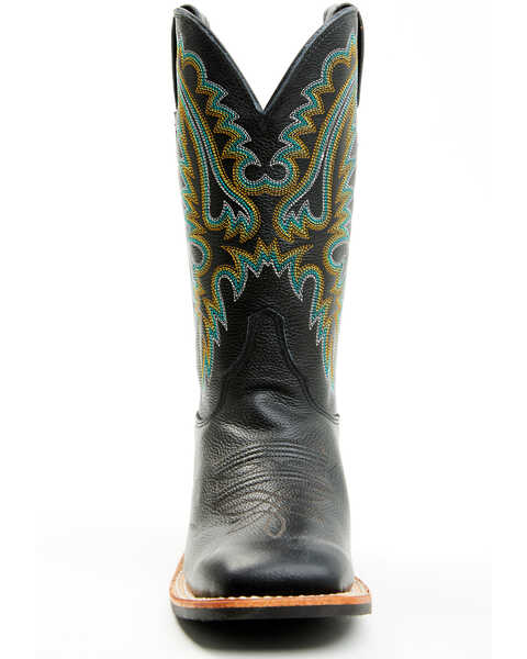 Image #4 - Justin Women's Shay Performance Western Boots - Broad Square Toe , Black, hi-res