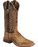 tony lama full quill ostrich boots square toe
