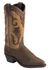 Abilene Women's Sage Inlay Western Boots - Pointed Toe, Distressed, hi-res