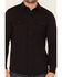 Image #3 - Cody James Men's Westley Solid Long Sleeve Button-Down Stretch Western Shirt, Black, hi-res