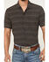 Image #3 - Ariat Men's Retro Southwestern Stripe Print Short Sleeve Button-Down Stretch Western Shirt, Black, hi-res
