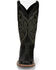Image #4 - Justin Men's Exotic Full Quill Ostrich Western Boots - Broad Square Toe, Black, hi-res
