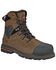 Image #1 - Hoss Men's Range 6" Lace-Up Work Boots - Composite Toe, Brown, hi-res