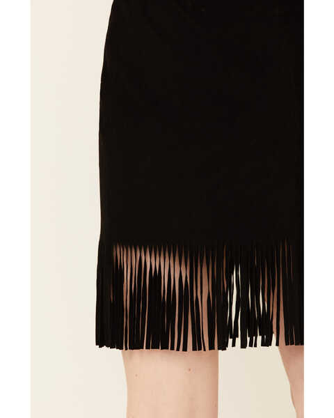 Image #4 - Double D Ranchwear Women's Dee Skirt, Black, hi-res