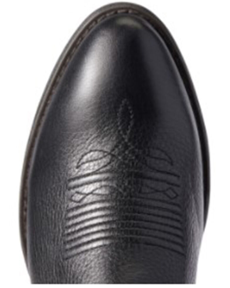 Ariat Women's Black Deertan Heritage R Toe Stretch Fit Full-Grain Western Boot - Round Toe, Black, hi-res