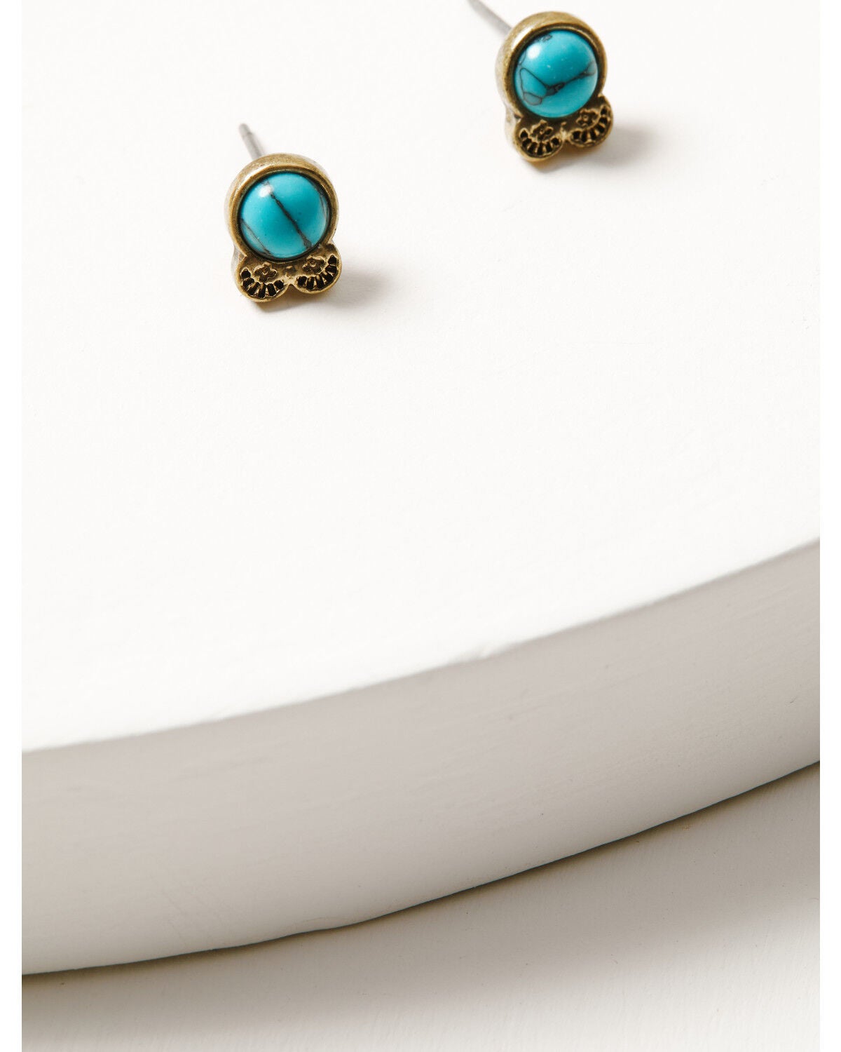 Image #3 - Shyanne Women's Golden Skyland Multi Stone Earring Set - 5 Piece, Gold, hi-res