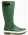 Image #2 - Cody James Men's 17" Rubber Waterproof Work Boots - Round Toe, Green, hi-res