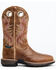 Image #2 - Shyanne Women's Xero Gravity Waterproof Lite Western Performance Boots - Broad Square Toe , Brown, hi-res