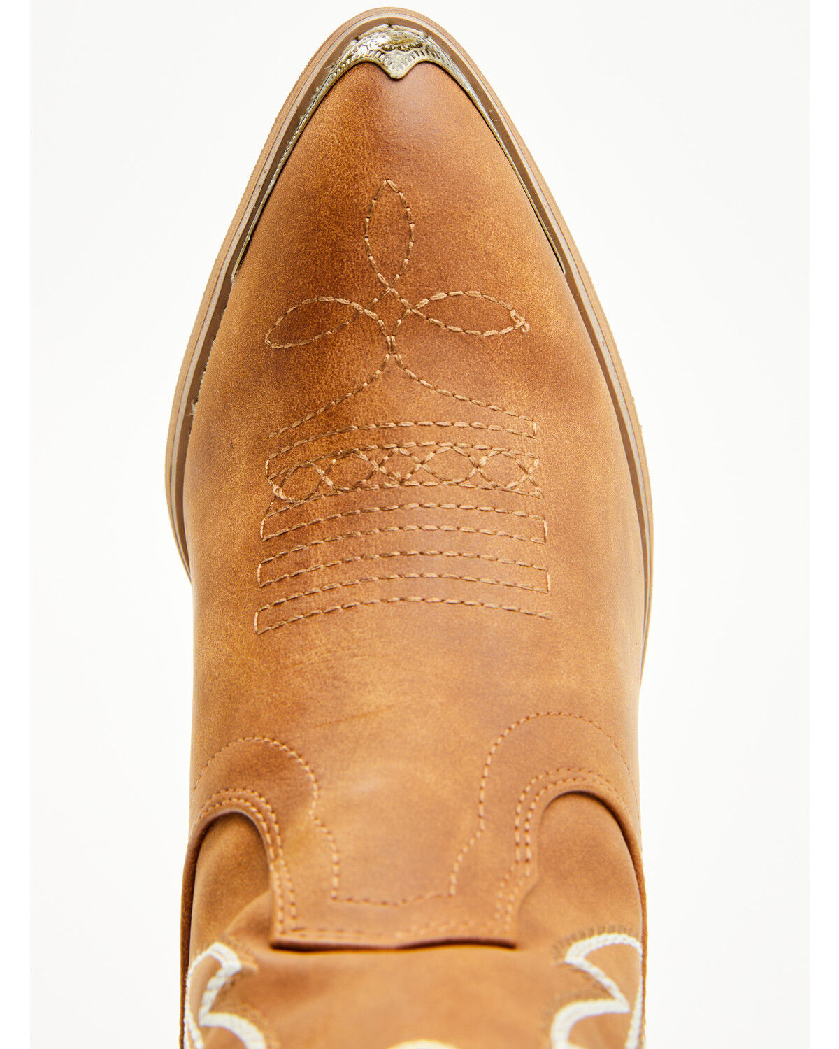 Image #6 - Volatile Women's Taylor Booties - Round Toe, Tan, hi-res