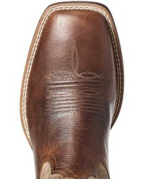 Ariat Men's Qualifier Western Performance Boots - Square Toe, Brown, hi-res