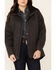 Ariat Women's R.E.A.L. Solid Grizzly Poly-Fill Canvas Jacket , Charcoal, hi-res