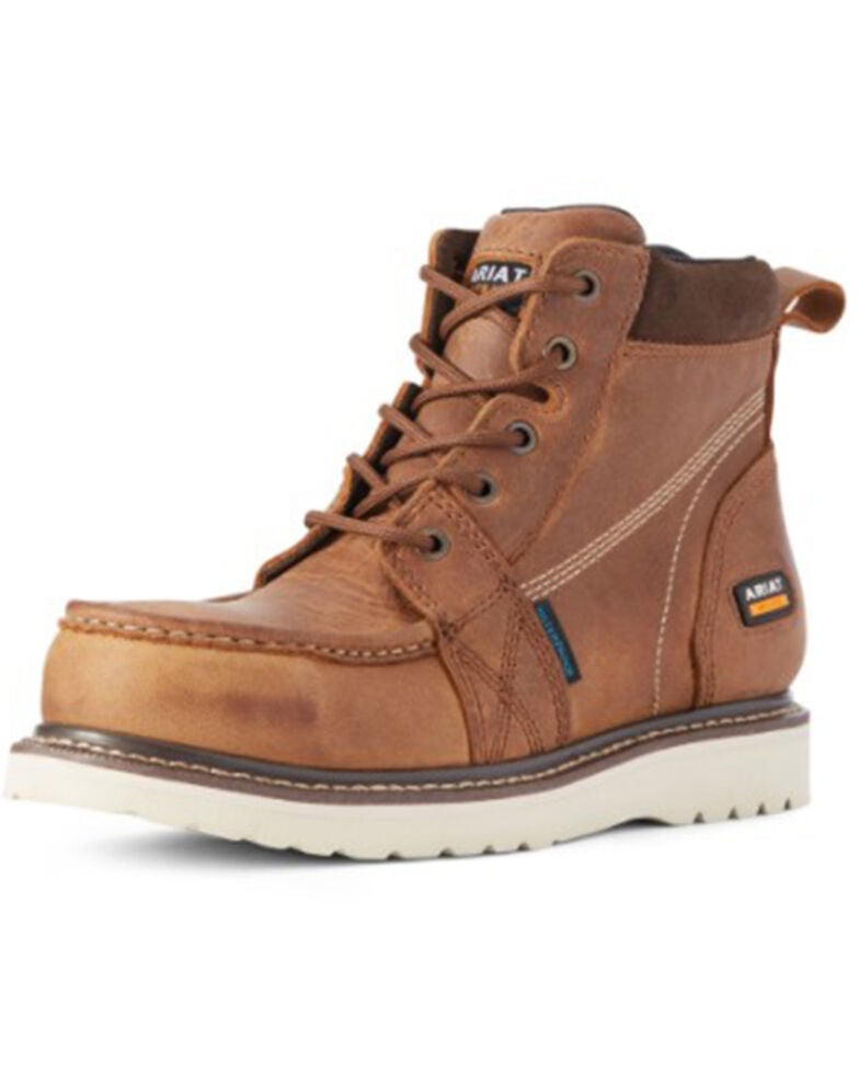 arbor women's newark steel toe work boots