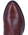 Image #6 - Dan Post Men's Winston Exotic Lizard Western Boots - Round Toe, Brown, hi-res