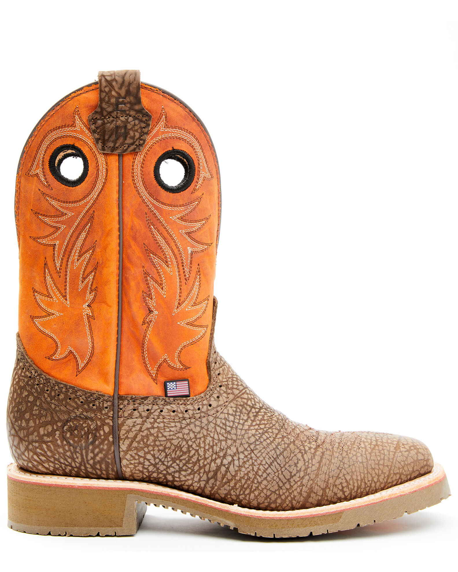 Double H Men s Luis Roper Western Boots Broad Square Toe Sheplers