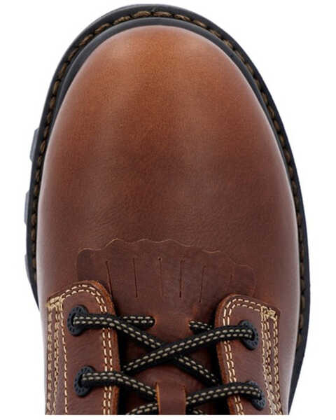 Image #6 - Rocky Men's Rams Horn Insulated Waterproof Lace-Up Logger Work Boots - Composite Toe, Brown, hi-res
