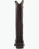 Image #5 - Frye Women's Melissa Button Tall Inside Zip Fashion Boots - Round Toe, Dark Brown, hi-res
