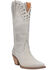 Image #1 - Dingo Women's Talkin Rodeo Western Boots - Snip Toe , Off White, hi-res