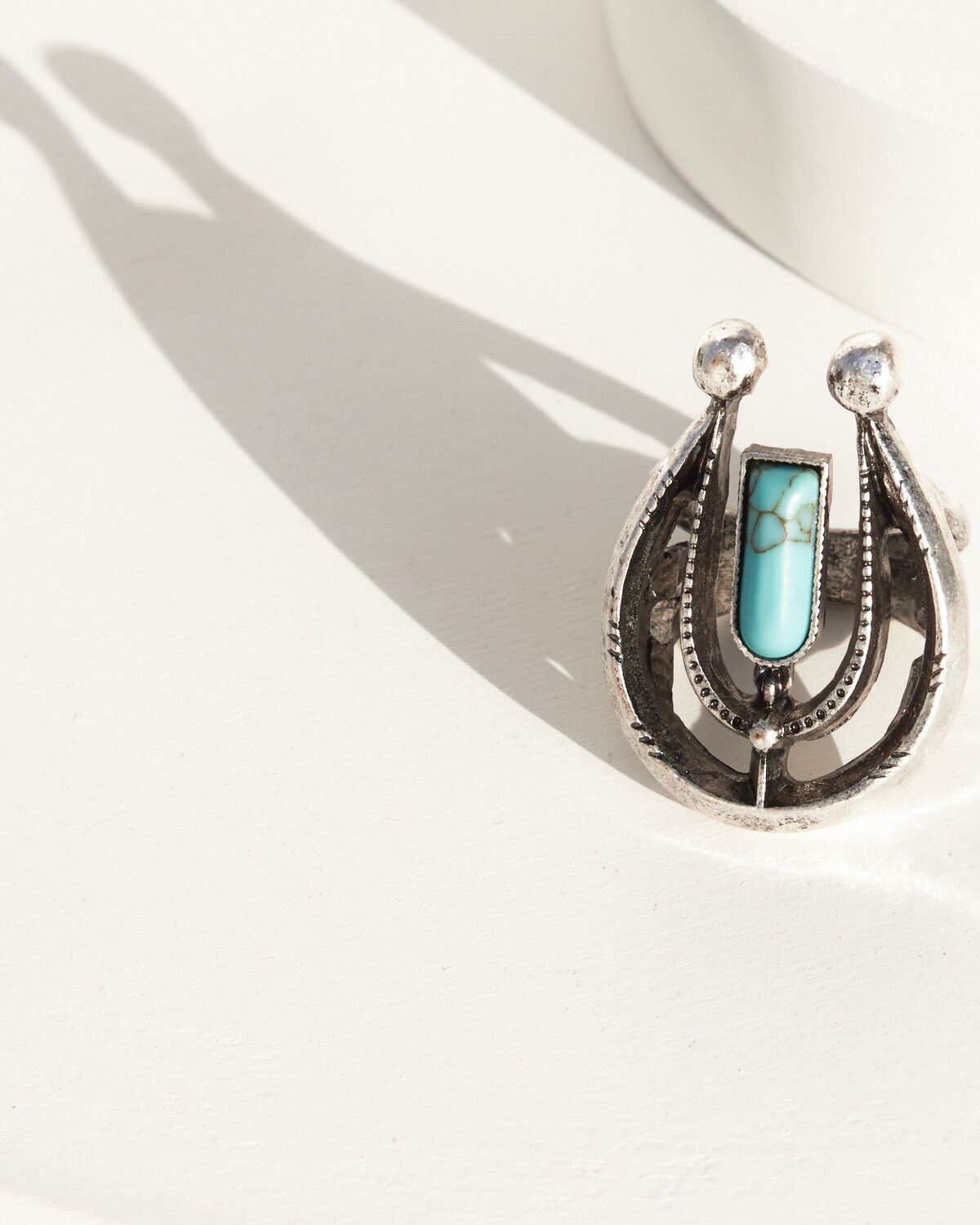 Image #1 - Shyanne Women's Rodeo Sunset Statement Ring, Turquoise, hi-res