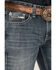 Image #3 - Rock & Roll Denim Men's Medium Wash Pistol Bootcut Stretch Denim Jeans, Medium Wash, hi-res