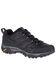 Image #1 - Merrell Men's Black MOAB 2 Prime Hiking Shoes - Soft Toe, Black, hi-res