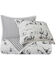 Image #3 - HiEnd Accents Black Ranch Life Western Toile Reversible 3-Piece Full/Queen Quilt Set, Black, hi-res