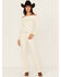 Image #1 - Levi's Women's High Rise 725 Corduroy Bootcut Stretch Jeans, White, hi-res