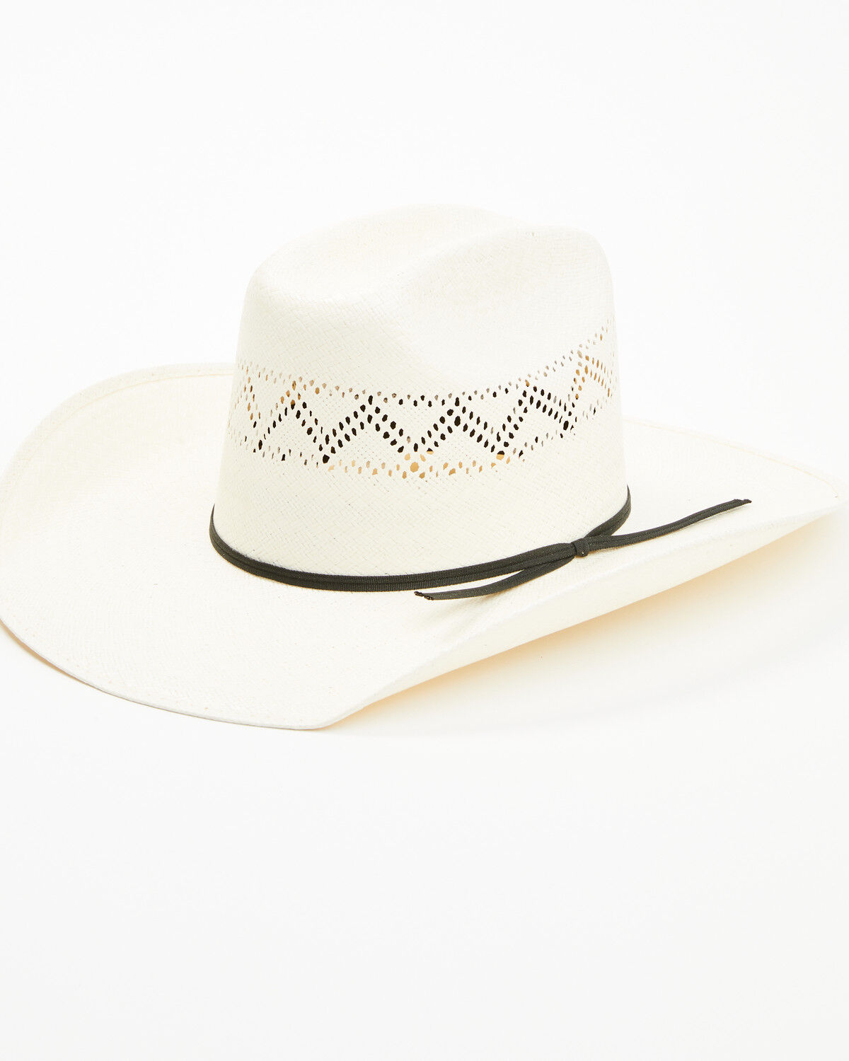 Image #1 - Rodeo King Coast 25X Straw Cowboy Hat, Ivory, hi-res