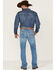 Image #3 - Cody James Men's Yeehaw Light Wash Stackable Straight Jeans, Light Wash, hi-res