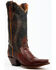 Image #1 - Dan Post Women's 12" Exotic Lizard Western Boots - Snip Toe , Black/tan, hi-res