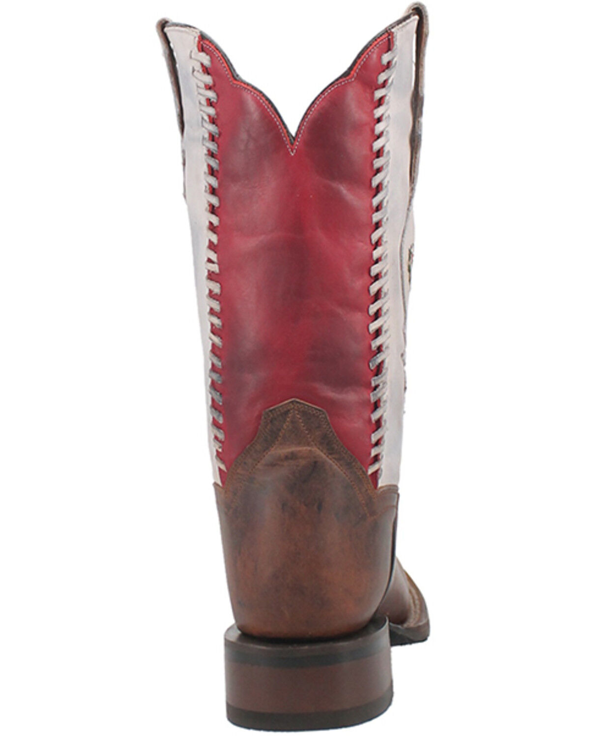 Image #5 - Dan Post Women's Bandera Western Boots - Broad Square Toe, Tan, hi-res