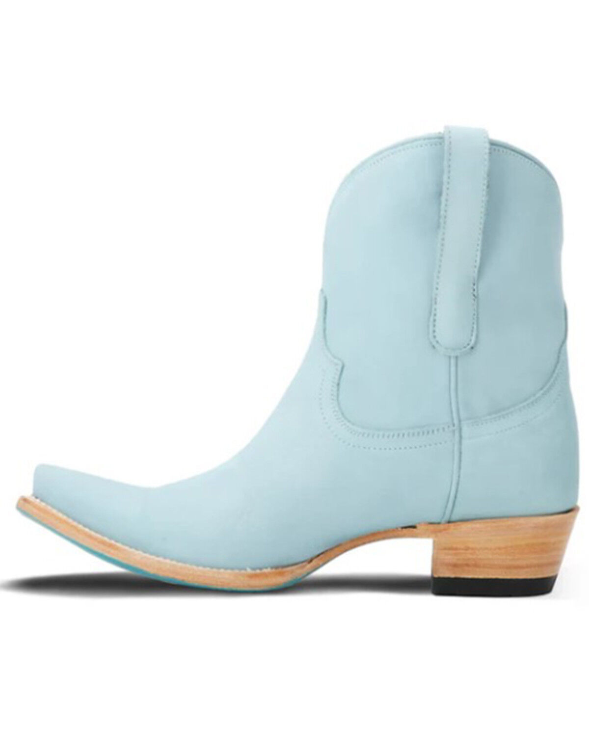 Image #3 - Lane Women's Emma Jane Western Booties - Snip Toe, Blue, hi-res