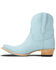 Image #3 - Lane Women's Emma Jane Western Booties - Snip Toe, Blue, hi-res
