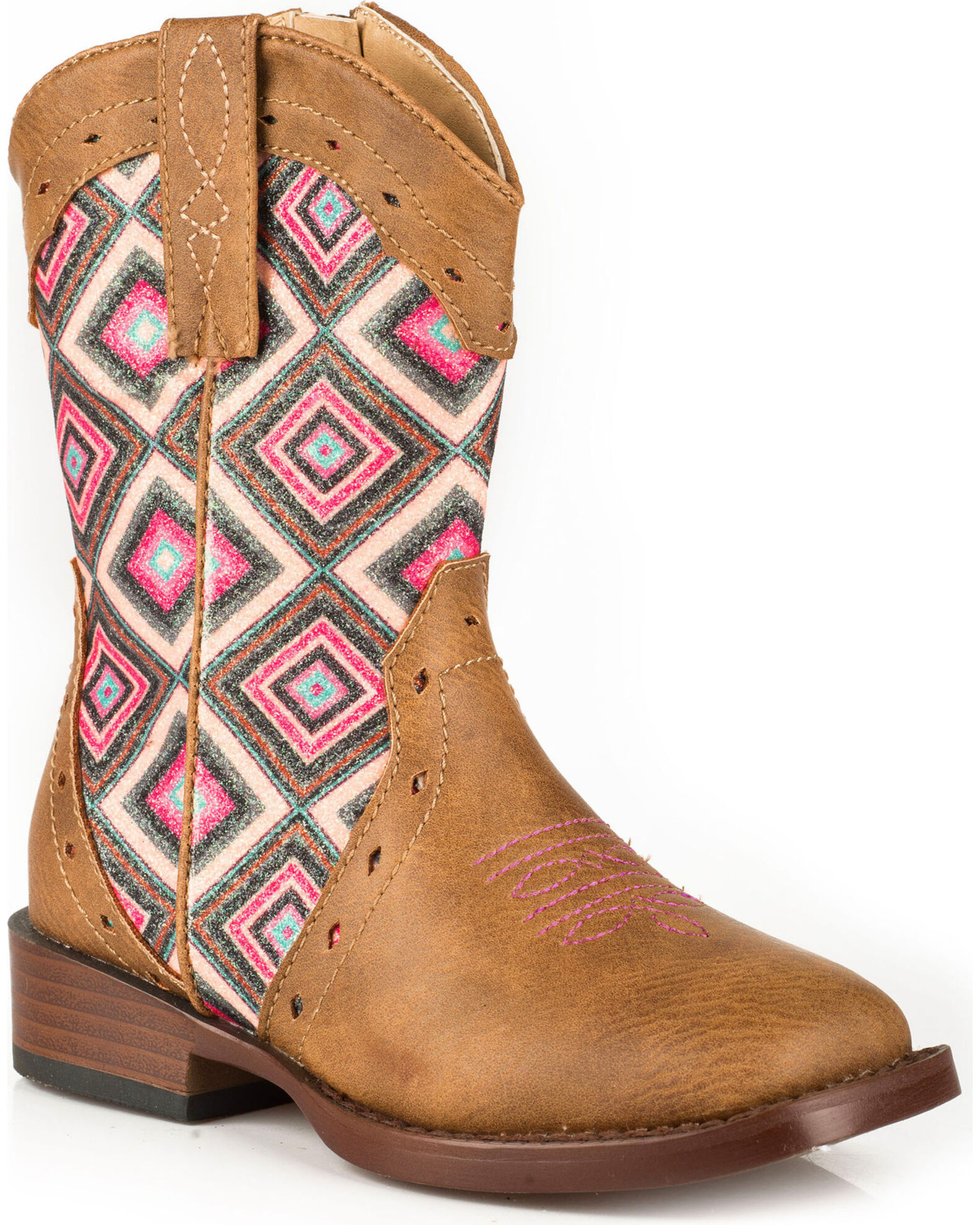 Girls roper boots hotsell