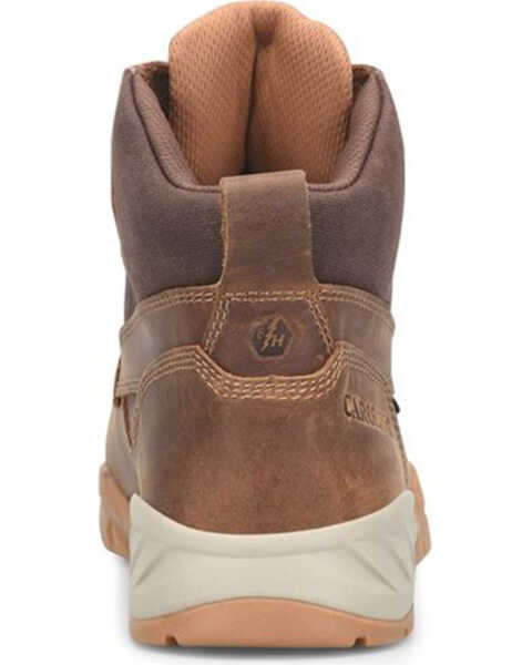 Carolina Men's Challenge 6" Lace-Up Waterproof Hiker Work Boots - Composite Toe, Brown, hi-res