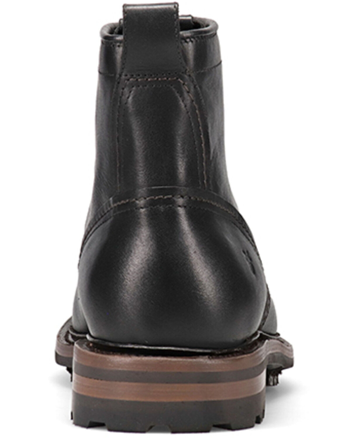 Image #5 - Frye Men's Hudson Lace-Up Work Boots - Round Toe, Black, hi-res
