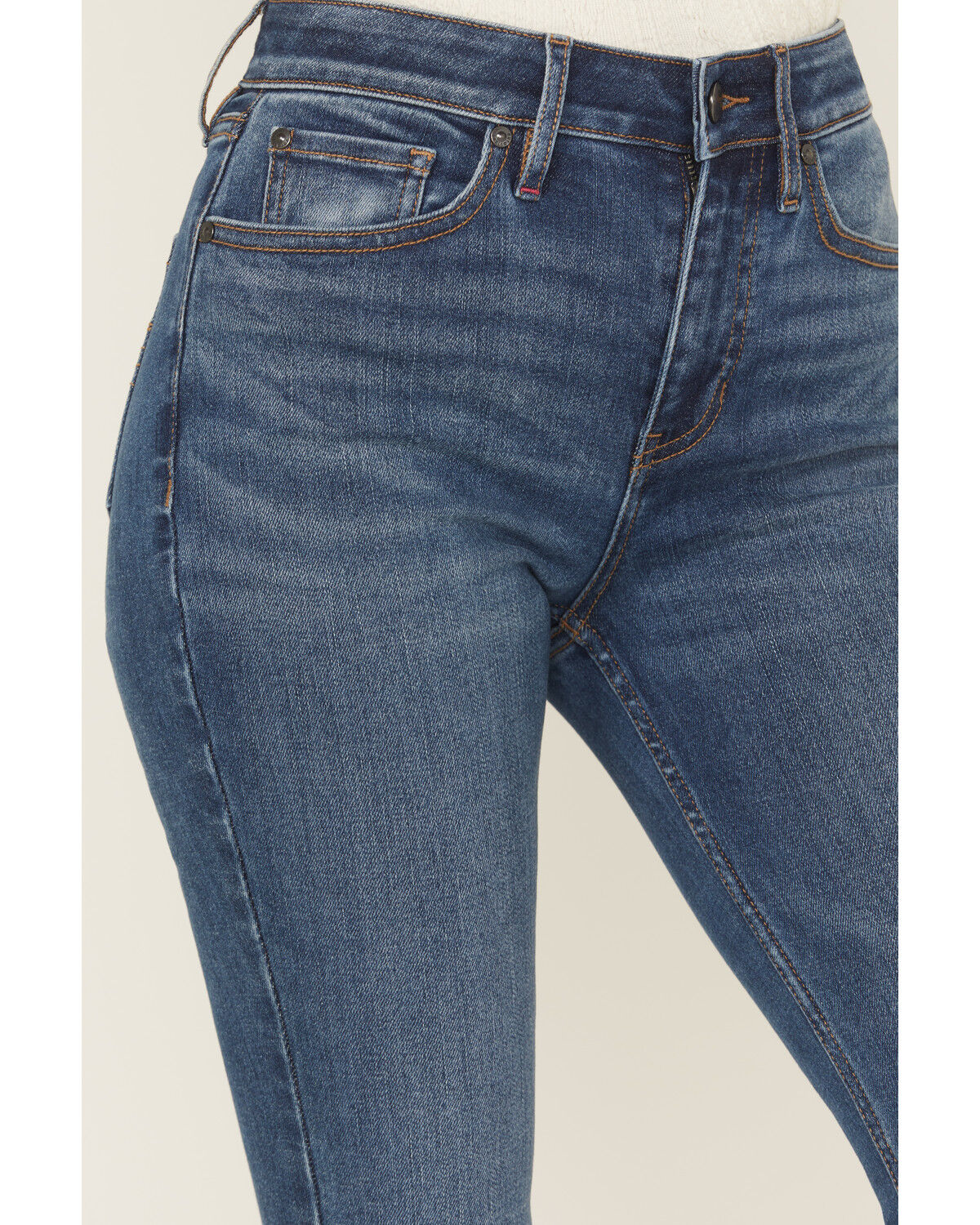 Image #2 - Idyllwind Women's Legend Medium Wash High Rise Bootcut Hold It In Extreme Stretch Denim Jeans, Medium Wash, hi-res