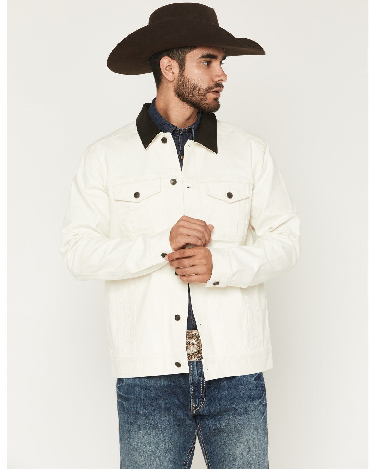Image #1 - Cody James Men's Ozark 5.0 Jacket, Cream, hi-res