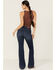 Image #3 - Shyanne Women's High Rise Trouser Stretch Denim Jeans, Medium Wash, hi-res