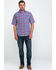 Image #6 - Resistol Men's Yosemite Small Plaid Short Sleeve Western Shirt , Multi, hi-res